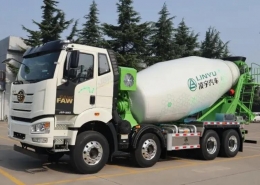 Concrete mixer truck