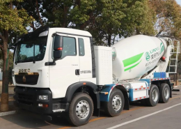 electric mixer truck