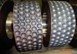 ball press roller skin